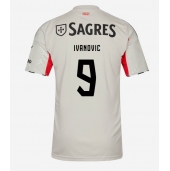 Maillot de football Réplique Benfica Franjo Ivanovic #9 Extérieur 2025-26 Manche Courte