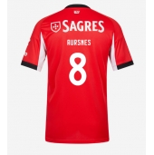 Maillot de football Réplique Benfica Fredrik Aursnes #8 Domicile 2025-26 Manche Courte