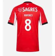 Maillot de football Réplique Benfica Fredrik Aursnes #8 Domicile 2025-26 Manche Courte