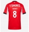 Maillot de football Réplique Benfica Fredrik Aursnes #8 Domicile 2025-26 Manche Courte