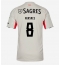 Maillot de football Réplique Benfica Fredrik Aursnes #8 Extérieur 2025-26 Manche Courte