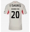 Maillot de football Réplique Benfica Richard Rios #20 Extérieur 2025-26 Manche Courte