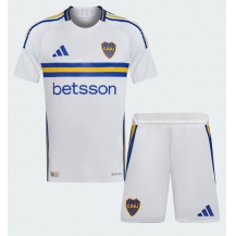 Maillot de football Réplique Boca Juniors Extérieur Enfant 2024-25 Manche Courte (+ Pantalon court)