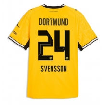 Maillot de football Réplique Borussia Dortmund Daniel Svensson #24 Domicile 2026-27 Manche Courte