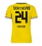 Maillot de football Réplique Borussia Dortmund Daniel Svensson #24 Domicile Femme 2026-27 Manche Courte