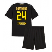 Maillot de football Réplique Borussia Dortmund Daniel Svensson #24 Extérieur Enfant 2026-27 Manche Courte (+ Pantalon court)