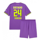 Maillot de football Réplique Borussia Dortmund Daniel Svensson #24 Troisième Enfant 2026-27 Manche Courte (+ Pantalon court)