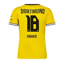 Maillot de football Réplique Borussia Dortmund Ethan Nwaneri #18 Domicile Femme 2026-27 Manche Courte