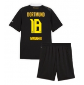 Maillot de football Réplique Borussia Dortmund Ethan Nwaneri #18 Extérieur Enfant 2026-27 Manche Courte (+ Pantalon court)