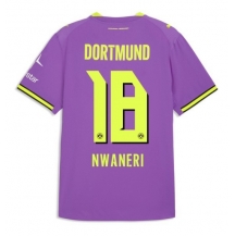 Maillot de football Réplique Borussia Dortmund Ethan Nwaneri #18 Troisième 2026-27 Manche Courte