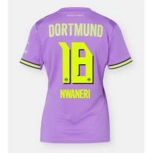 Maillot de football Réplique Borussia Dortmund Ethan Nwaneri #18 Troisième Femme 2026-27 Manche Courte