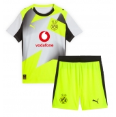 Maillot de football Réplique Borussia Dortmund Extérieur Enfant 2025-26 Manche Courte (+ Pantalon court)
