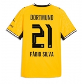 Maillot de football Réplique Borussia Dortmund Fabio Silva #21 Domicile 2026-27 Manche Courte