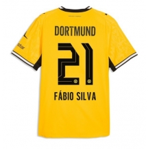 Maillot de football Réplique Borussia Dortmund Fabio Silva #21 Domicile 2026-27 Manche Courte
