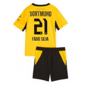 Maillot de football Réplique Borussia Dortmund Fabio Silva #21 Domicile Enfant 2026-27 Manche Courte (+ Pantalon court)