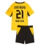 Maillot de football Réplique Borussia Dortmund Fabio Silva #21 Domicile Enfant 2026-27 Manche Courte (+ Pantalon court)
