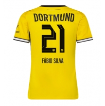 Maillot de football Réplique Borussia Dortmund Fabio Silva #21 Domicile Femme 2026-27 Manche Courte