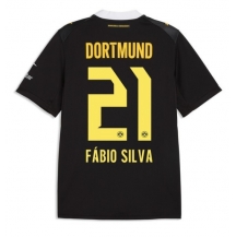 Maillot de football Réplique Borussia Dortmund Fabio Silva #21 Extérieur 2026-27 Manche Courte
