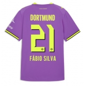 Maillot de football Réplique Borussia Dortmund Fabio Silva #21 Troisième 2026-27 Manche Courte