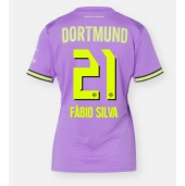 Maillot de football Réplique Borussia Dortmund Fabio Silva #21 Troisième Femme 2026-27 Manche Courte