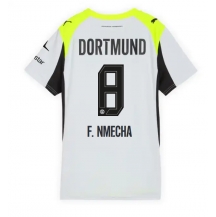 Maillot de football Réplique Borussia Dortmund Felix Nmecha #8 Extérieur Femme 2025-26 Manche Courte