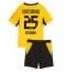 Maillot de football Réplique Borussia Dortmund Joey Veerman #25 Domicile Enfant 2026-27 Manche Courte (+ Pantalon court)