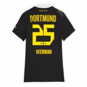 Maillot de football Réplique Borussia Dortmund Joey Veerman #25 Extérieur Femme 2026-27 Manche Courte