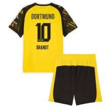 Maillot de football Réplique Borussia Dortmund Julian Brandt #10 Domicile Enfant 2025-26 Manche Courte (+ Pantalon court)