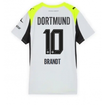 Maillot de football Réplique Borussia Dortmund Julian Brandt #10 Extérieur Femme 2025-26 Manche Courte