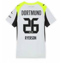 Maillot de football Réplique Borussia Dortmund Julian Ryerson #26 Extérieur Femme 2025-26 Manche Courte