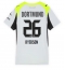 Maillot de football Réplique Borussia Dortmund Julian Ryerson #26 Extérieur Femme 2025-26 Manche Courte