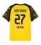 Maillot de football Réplique Borussia Dortmund Karim Adeyemi #27 Domicile 2025-26 Manche Courte