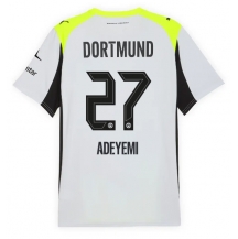 Maillot de football Réplique Borussia Dortmund Karim Adeyemi #27 Extérieur 2025-26 Manche Courte