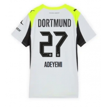 Maillot de football Réplique Borussia Dortmund Karim Adeyemi #27 Extérieur Femme 2025-26 Manche Courte