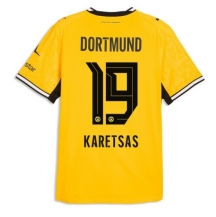 Maillot de football Réplique Borussia Dortmund Konstantinos Karetsas #19 Domicile 2026-27 Manche Courte