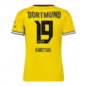 Maillot de football Réplique Borussia Dortmund Konstantinos Karetsas #19 Domicile Femme 2026-27 Manche Courte