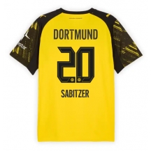 Maillot de football Réplique Borussia Dortmund Marcel Sabitzer #20 Domicile 2025-26 Manche Courte