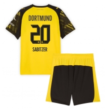 Maillot de football Réplique Borussia Dortmund Marcel Sabitzer #20 Domicile Enfant 2025-26 Manche Courte (+ Pantalon court)
