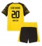 Maillot de football Réplique Borussia Dortmund Marcel Sabitzer #20 Domicile Enfant 2025-26 Manche Courte (+ Pantalon court)