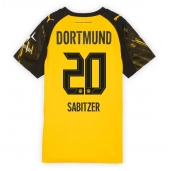 Maillot de football Réplique Borussia Dortmund Marcel Sabitzer #20 Domicile Femme 2025-26 Manche Courte