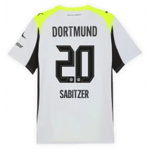 Maillot de football Réplique Borussia Dortmund Marcel Sabitzer #20 Extérieur 2025-26 Manche Courte