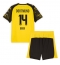 Maillot de football Réplique Borussia Dortmund Maximilian Beier #14 Domicile Enfant 2025-26 Manche Courte (+ Pantalon court)