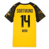 Maillot de football Réplique Borussia Dortmund Maximilian Beier #14 Domicile Femme 2025-26 Manche Courte