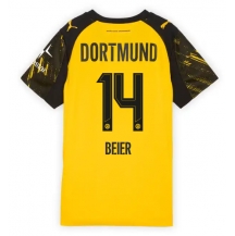 Maillot de football Réplique Borussia Dortmund Maximilian Beier #14 Domicile Femme 2025-26 Manche Courte
