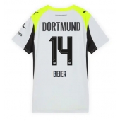 Maillot de football Réplique Borussia Dortmund Maximilian Beier #14 Extérieur Femme 2025-26 Manche Courte