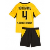 Maillot de football Réplique Borussia Dortmund Nico Schlotterbeck #4 Domicile Enfant 2026-27 Manche Courte (+ Pantalon court)