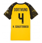 Maillot de football Réplique Borussia Dortmund Nico Schlotterbeck #4 Domicile Femme 2025-26 Manche Courte