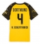Maillot de football Réplique Borussia Dortmund Nico Schlotterbeck #4 Domicile Femme 2025-26 Manche Courte