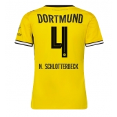 Maillot de football Réplique Borussia Dortmund Nico Schlotterbeck #4 Domicile Femme 2026-27 Manche Courte