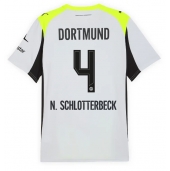 Maillot de football Réplique Borussia Dortmund Nico Schlotterbeck #4 Extérieur 2025-26 Manche Courte